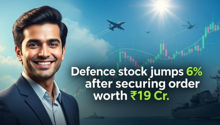 Defence Stock Jump With 19Cr Order