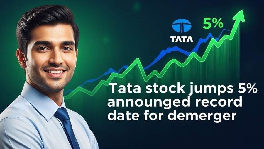 Tata Stock Jump Announced Date Of Demerger