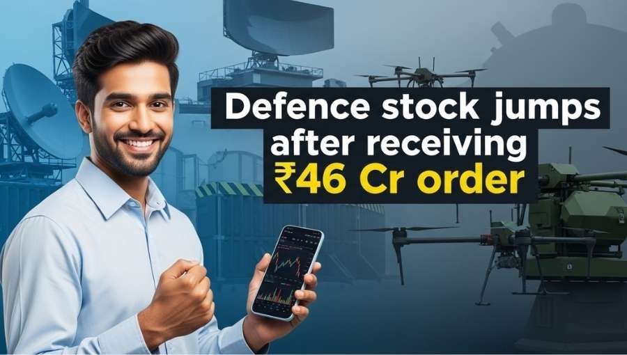 Defence Stock Jump With 46Cr Order