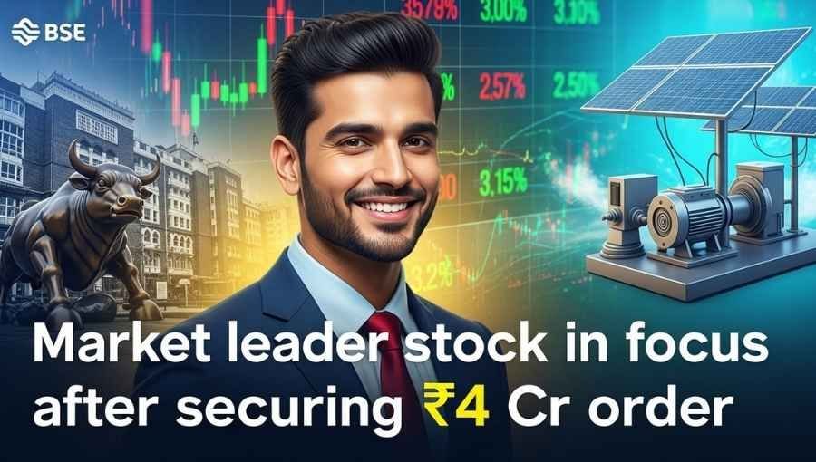 Market Leader Stock Got 4 Cr Order